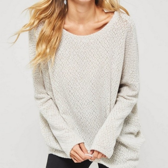 nwt | Promesa Open Back Twist Sweater Top - Picture 4 of 8